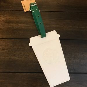 NWT Starbucks luggage tag